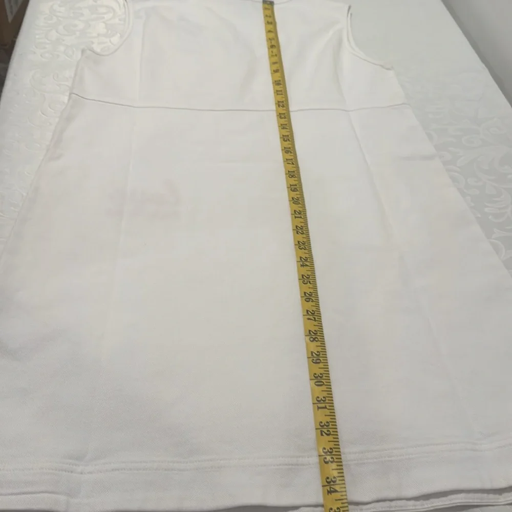 Love Moschino Sleeveless White Denim Dress - Picture 11 of 12